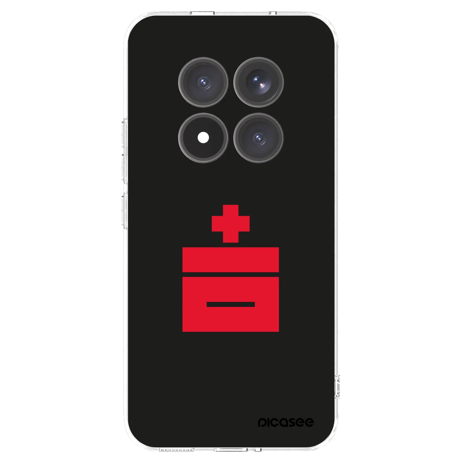 Picasee silikonowe przeźroczyste etui na Xiaomi Redmi Note 15 Pro+ - Le Plastenciaga