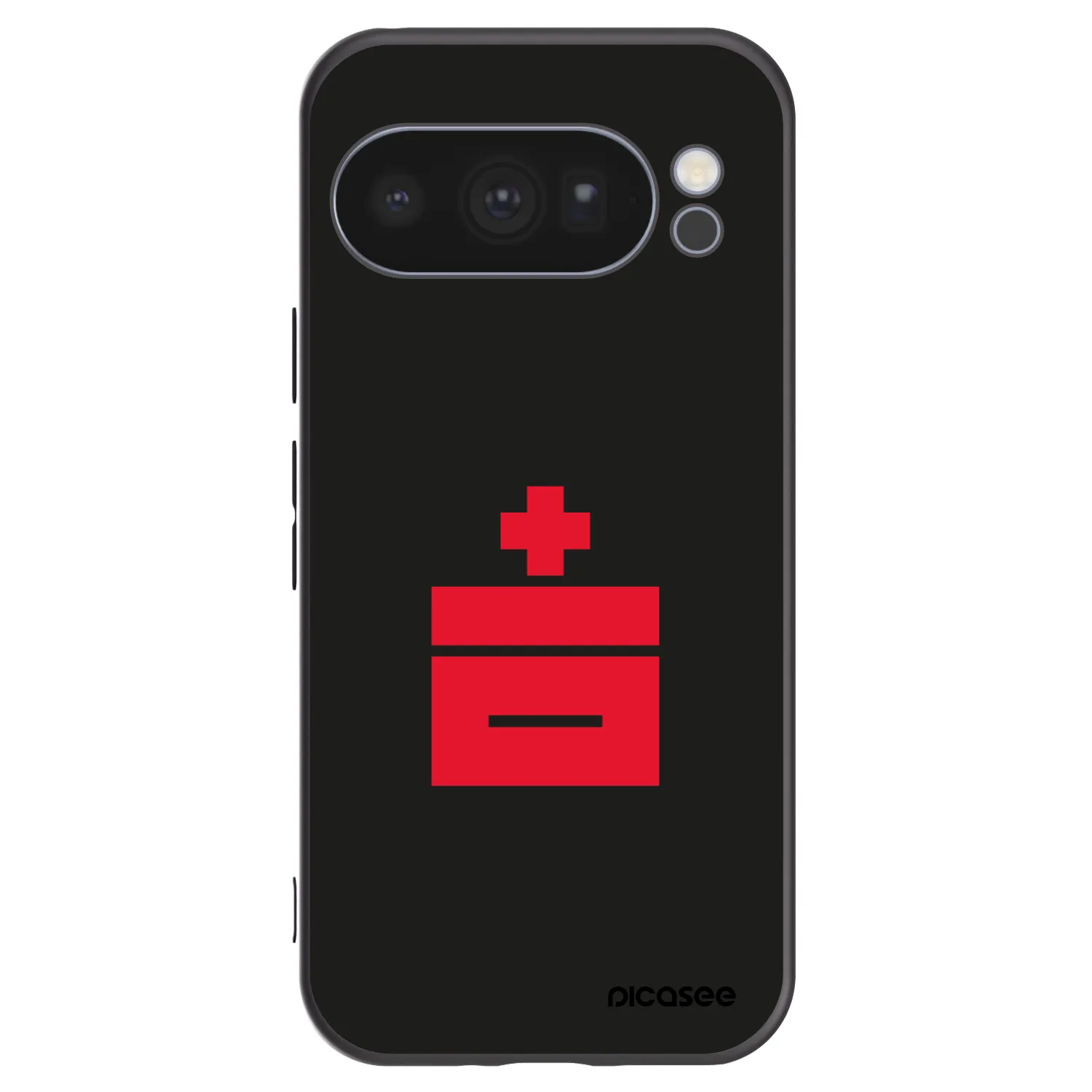 Picasee silikonowe czarne etui na Google Pixel 10 Pro - Le Plastenciaga