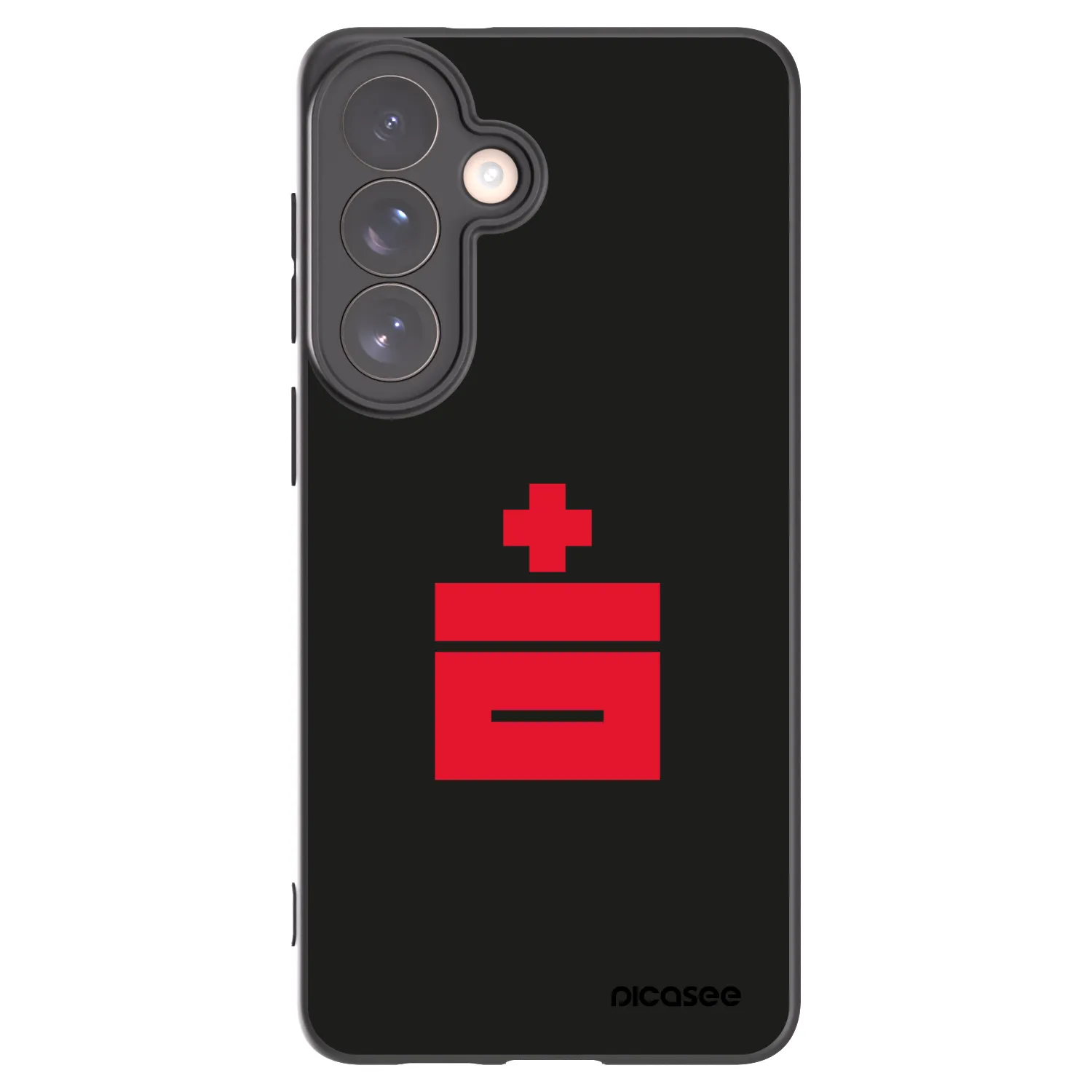 Picasee silikonowe czarne etui na Samsung Galaxy S26+ - Le Plastenciaga