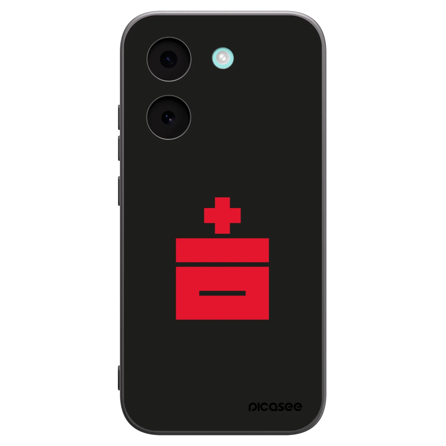 Picasee silikonowe czarne etui na Xiaomi Poco X8 Pro - Le Plastenciaga