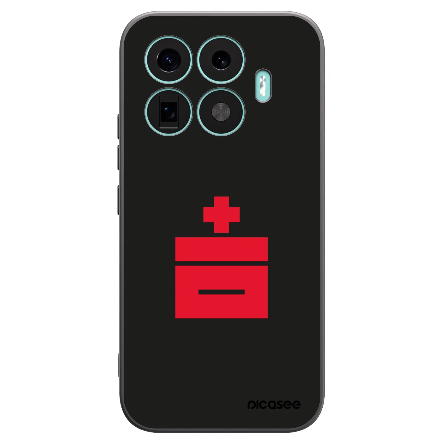 Picasee silikonowe czarne etui na Xiaomi 17T - Le Plastenciaga