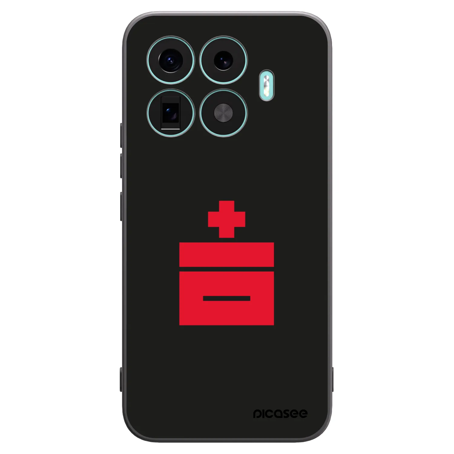 Picasee silikonowe czarne etui na Xiaomi 17T Pro - Le Plastenciaga