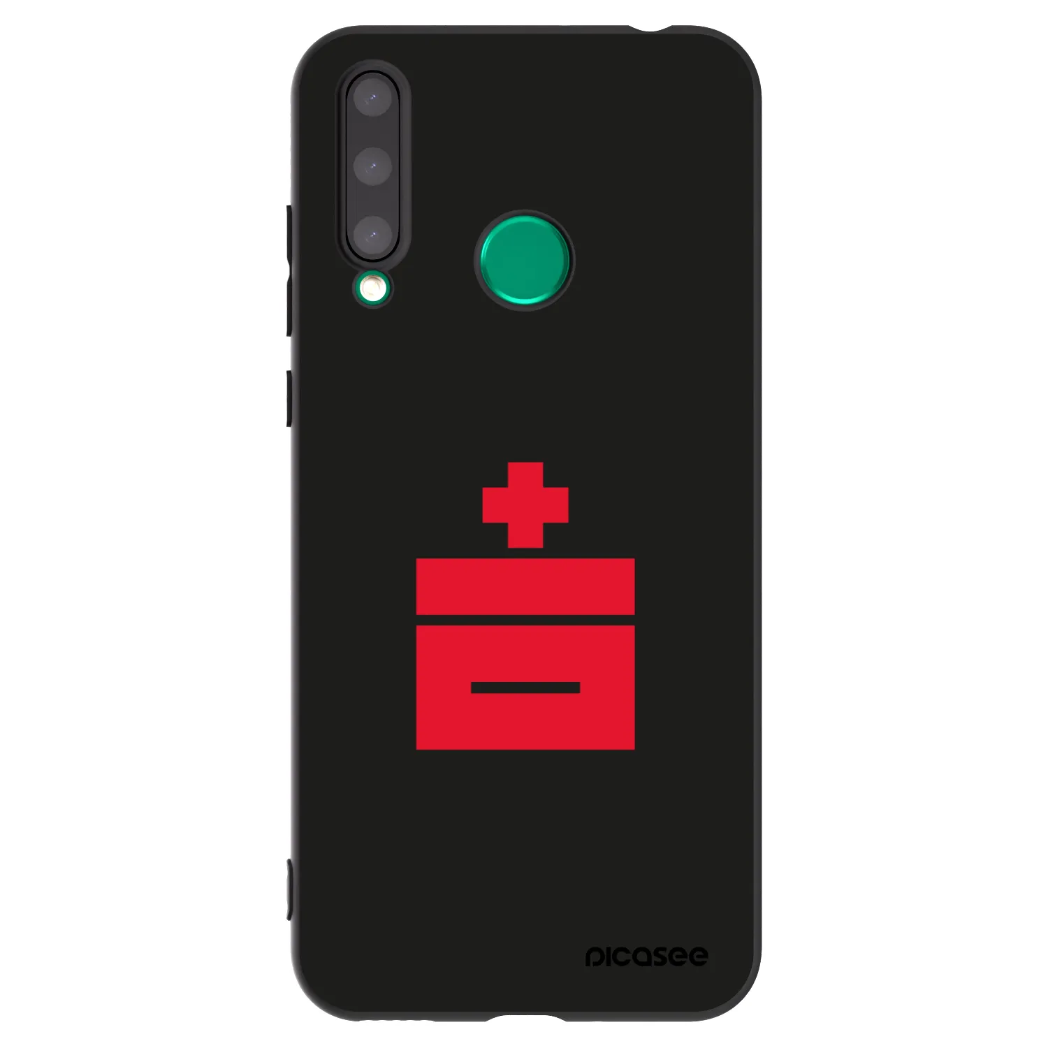 Picasee silikonowe czarne etui na Honor 20 Lite - Le Plastenciaga