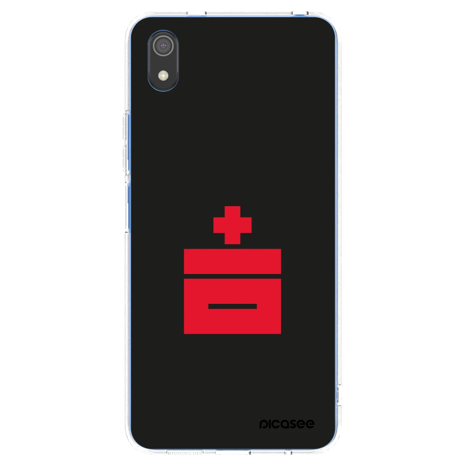 Picasee silikonowe przeźroczyste etui na Xiaomi Redmi 7A - Le Plastenciaga