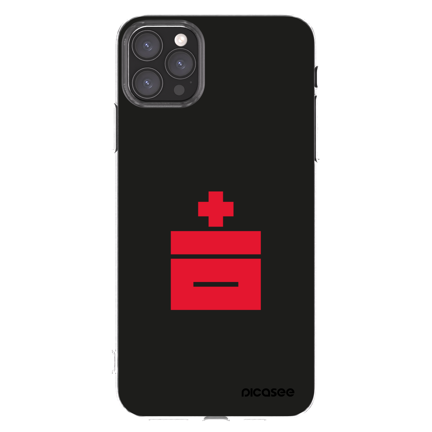 Picasee silikonowe przeźroczyste etui na Apple iPhone 11 Pro Max - Le Plastenciaga