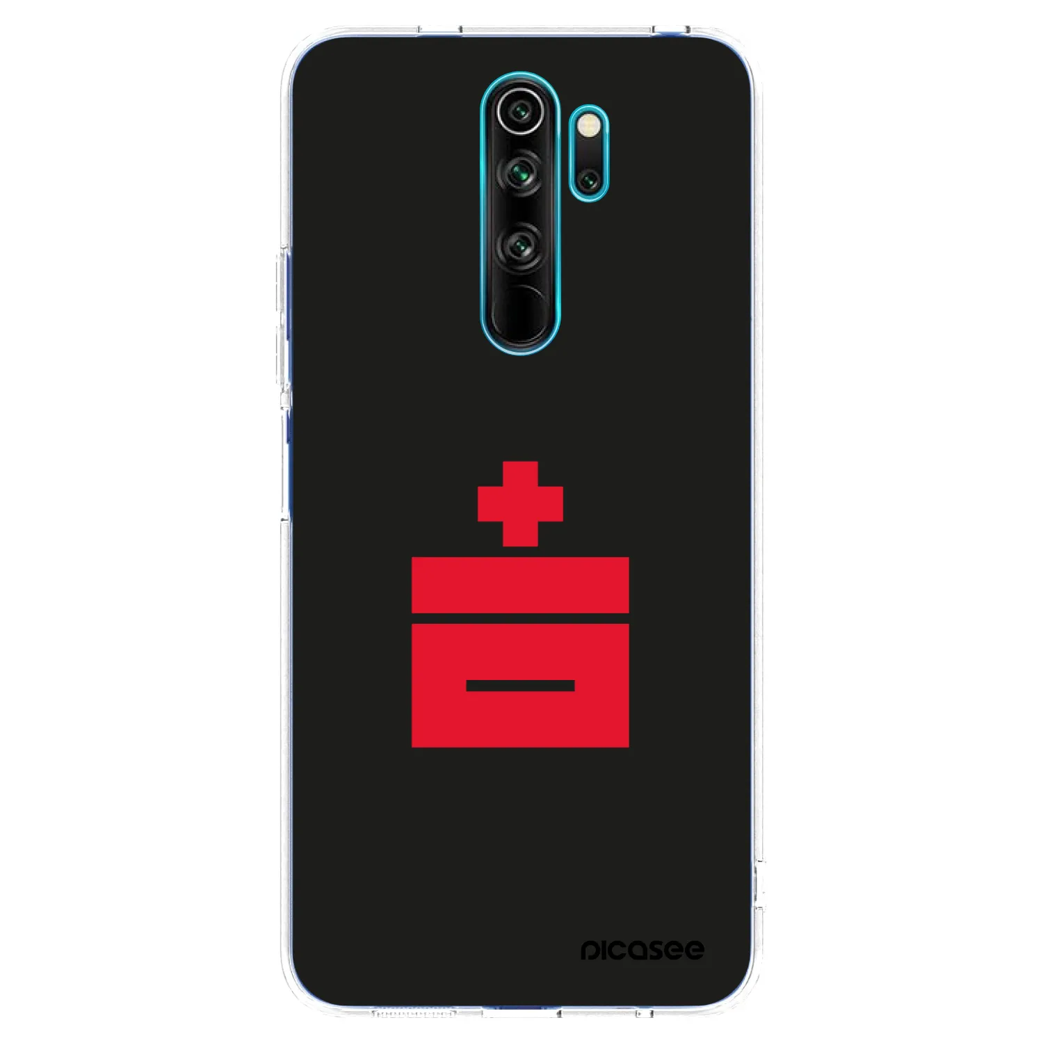 Picasee silikonowe przeźroczyste etui na Xiaomi Redmi Note 8 Pro - Le Plastenciaga