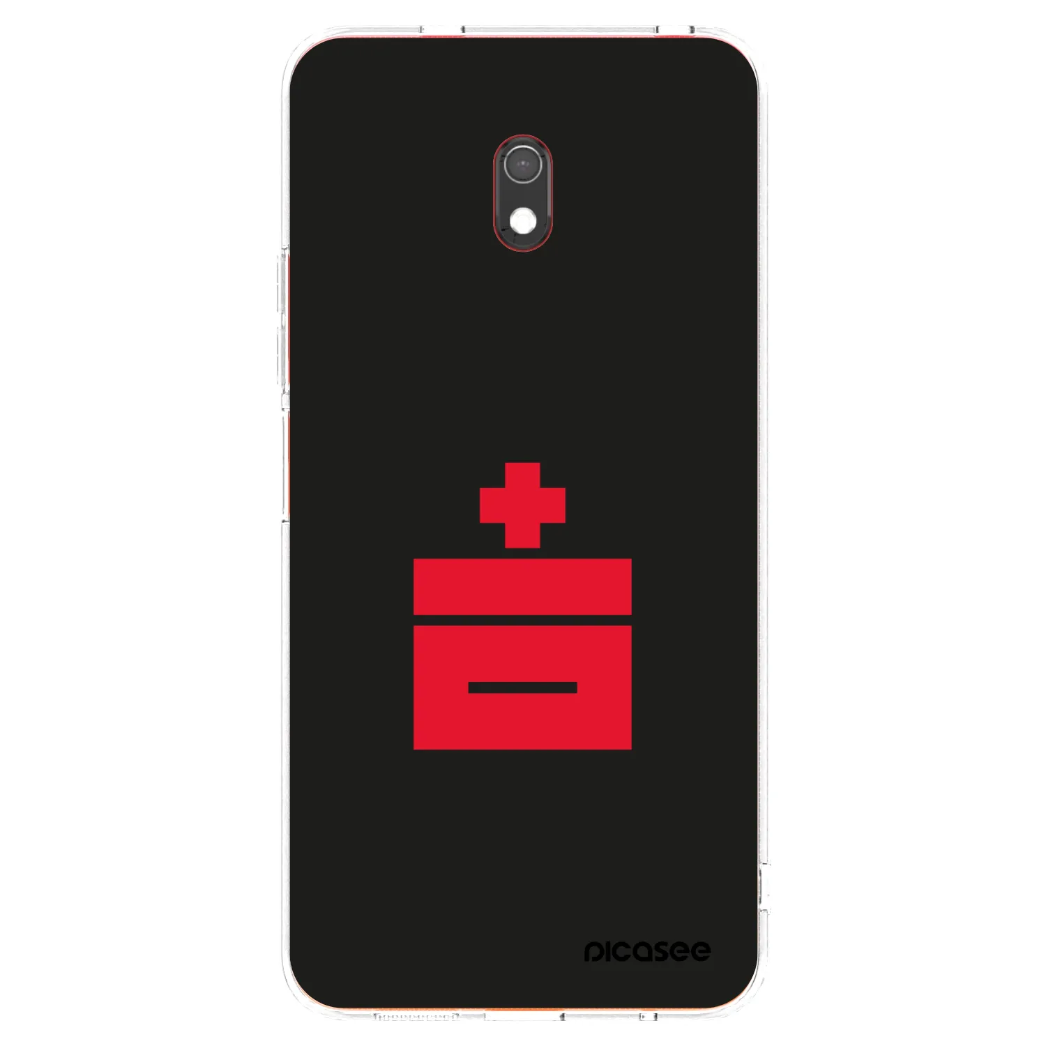 Picasee silikonowe przeźroczyste etui na Xiaomi Redmi 8A - Le Plastenciaga