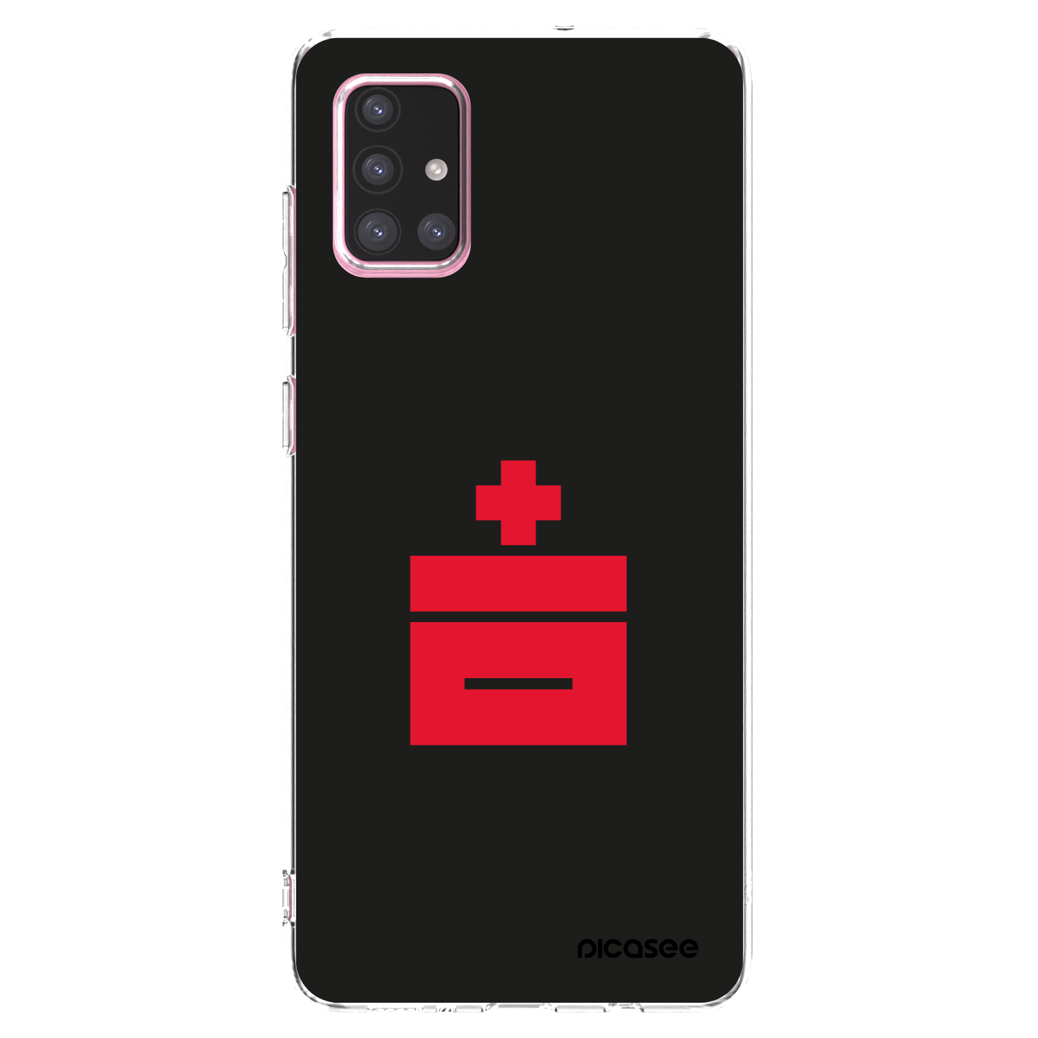 Picasee silikonowe przeźroczyste etui na Samsung Galaxy A71 A715F - Le Plastenciaga