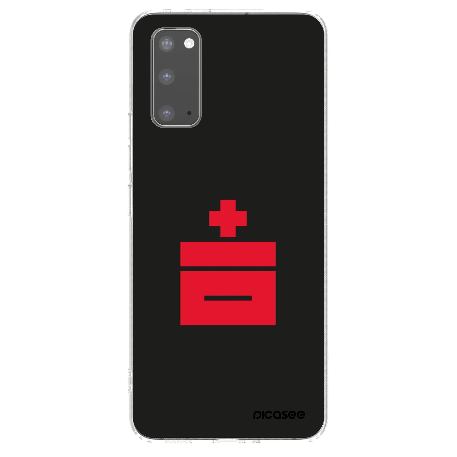 Picasee silikonowe przeźroczyste etui na Samsung Galaxy S20 G980F - Le Plastenciaga
