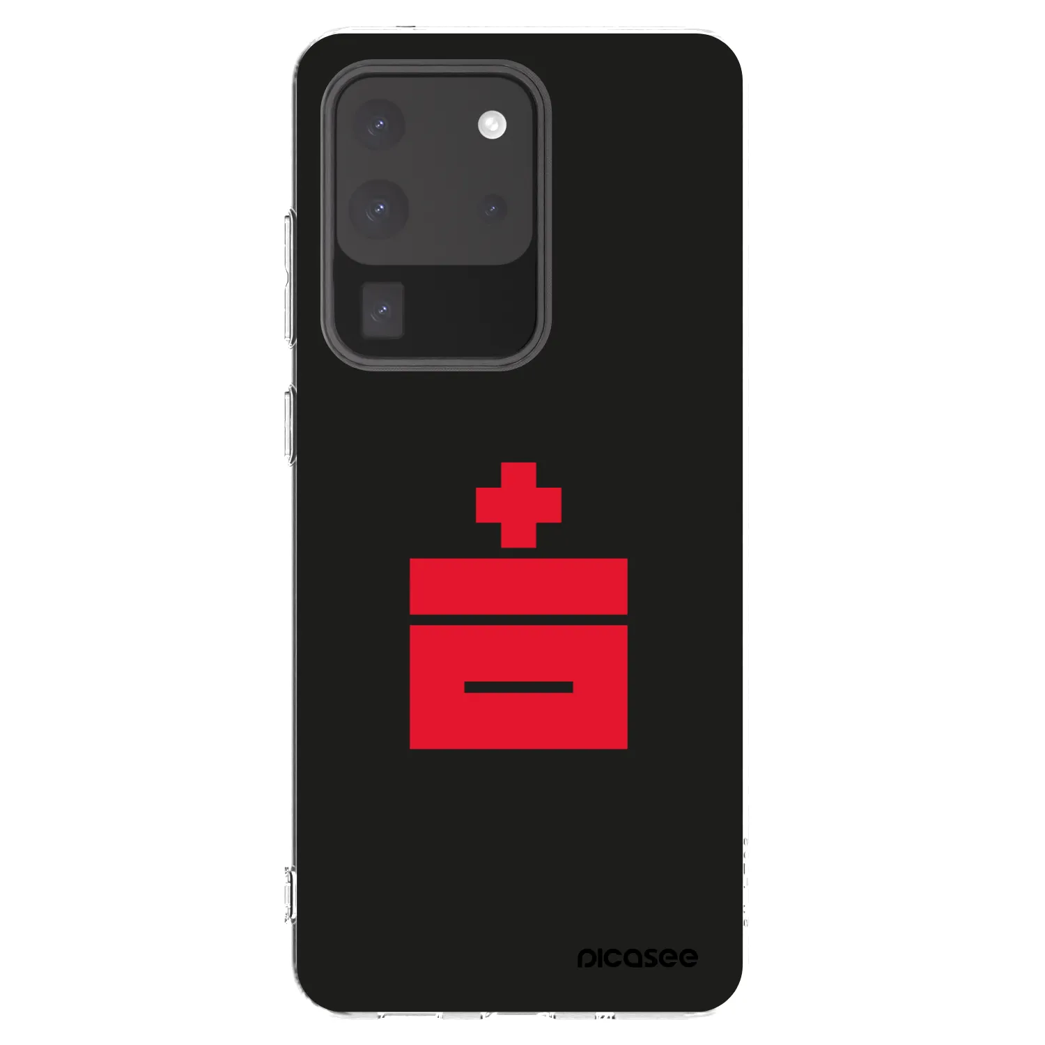 Picasee silikonowe przeźroczyste etui na Samsung Galaxy S20 Ultra 5G G988F - Le Plastenciaga