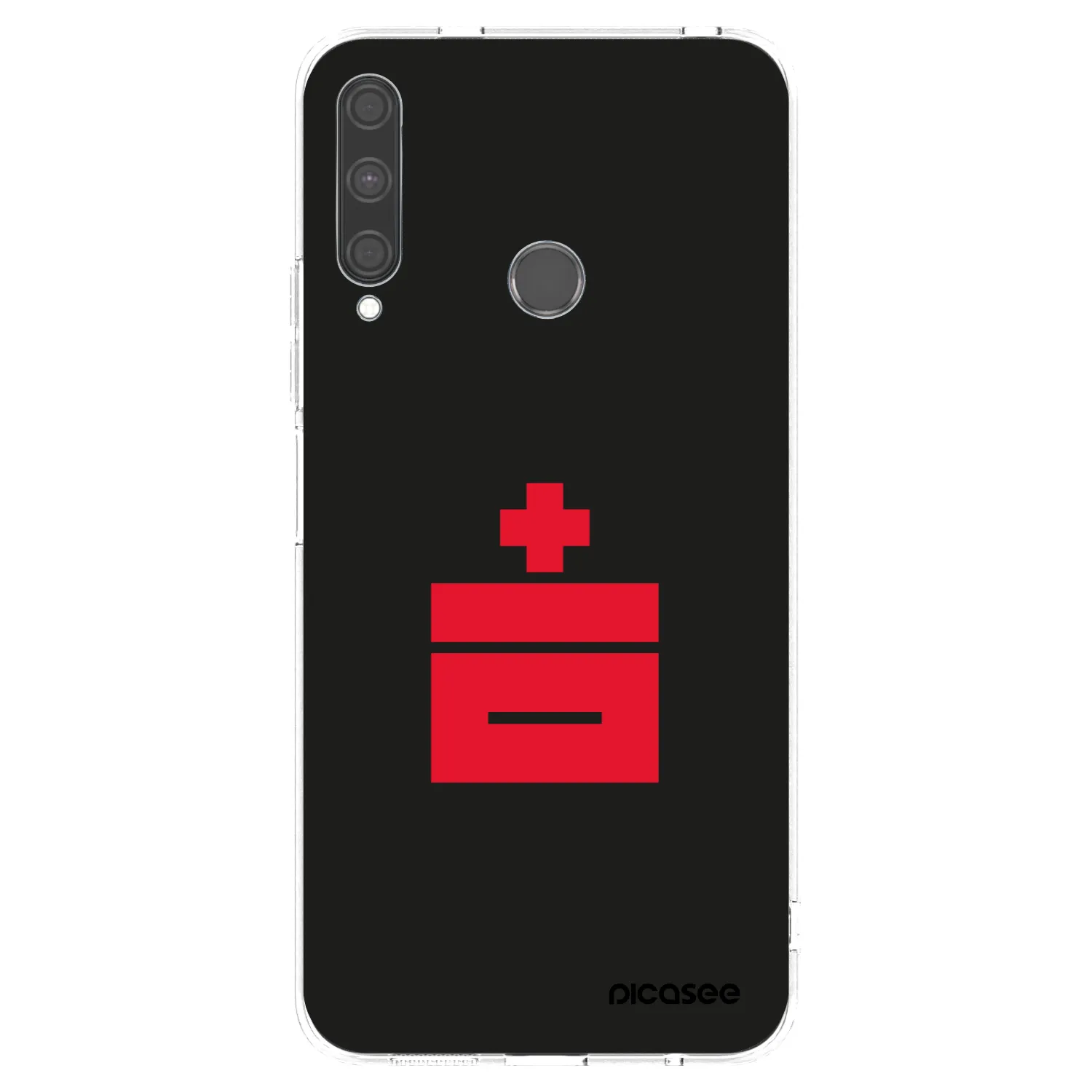 Picasee silikonowe przeźroczyste etui na Huawei P40 Lite E - Le Plastenciaga