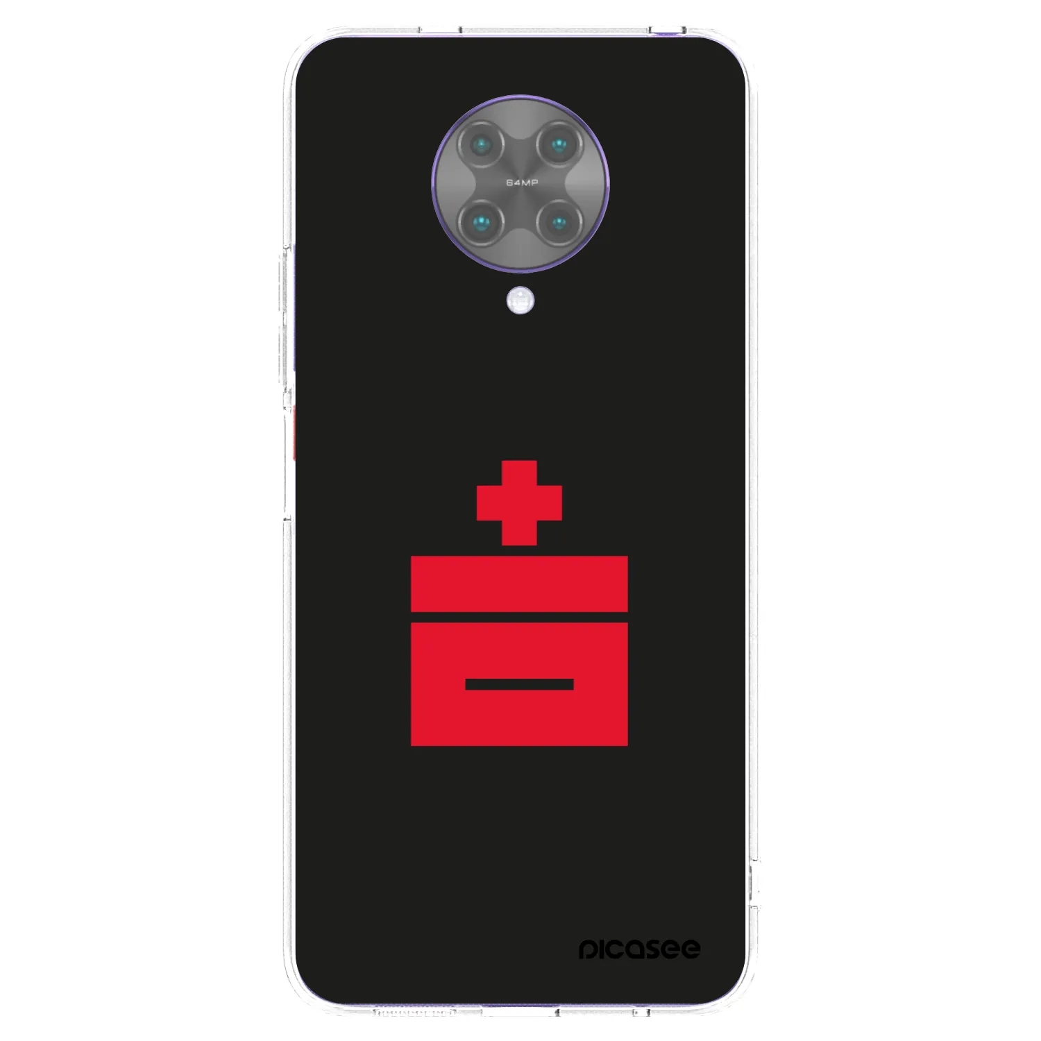 Picasee silikonowe przeźroczyste etui na Xiaomi Poco F2 Pro - Le Plastenciaga