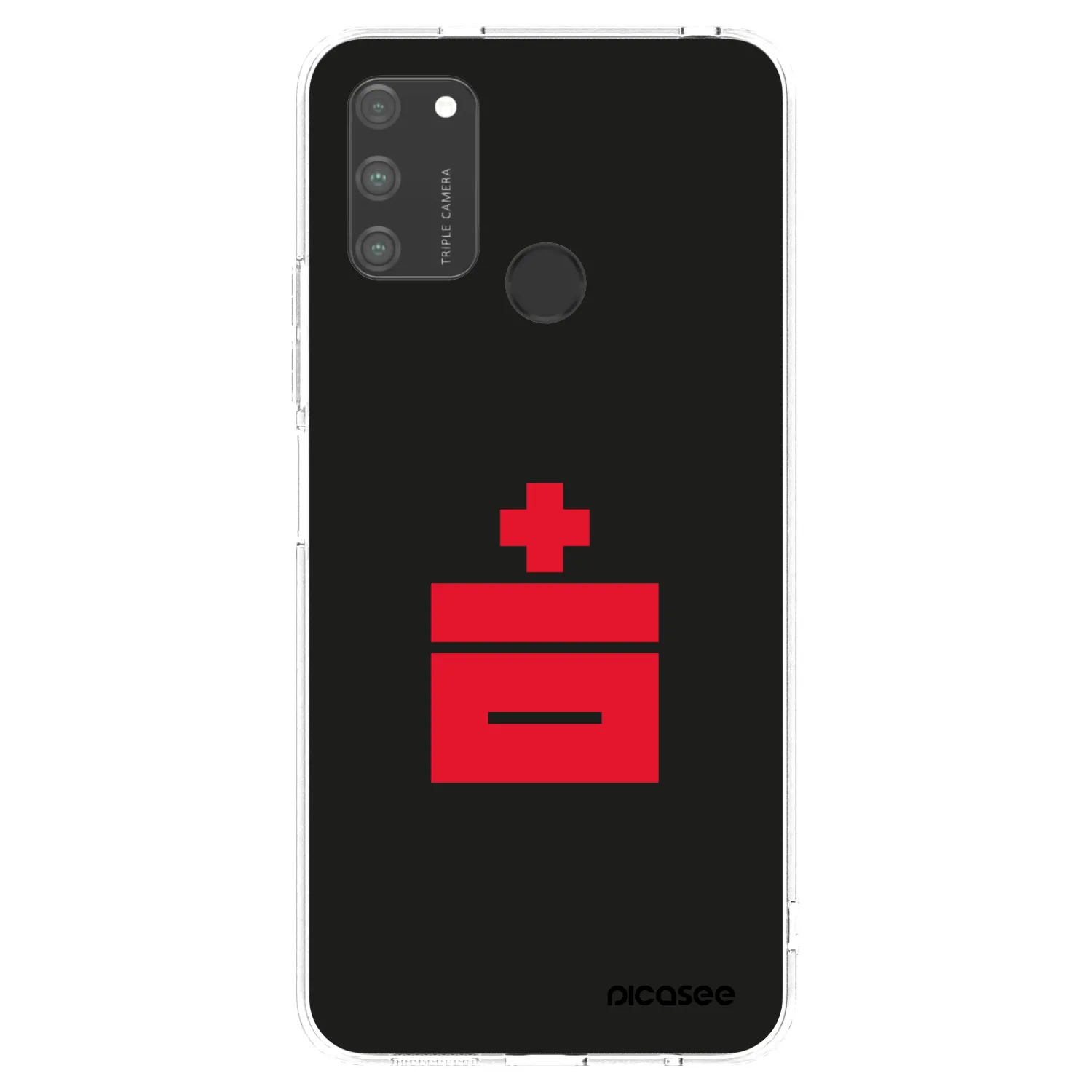 Picasee silikonowe przeźroczyste etui na Honor 9A - Le Plastenciaga