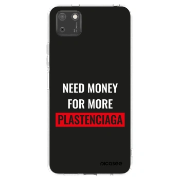 Picasee silikonowe przeźroczyste etui na Huawei Y5P - More PLASTENCIAGA