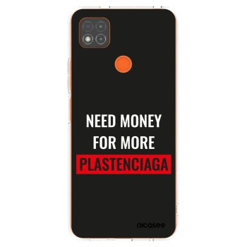 Picasee silikonowe przeźroczyste etui na Xiaomi Redmi 9C - More PLASTENCIAGA
