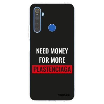 Picasee silikonowe przeźroczyste etui na Realme 5 - More PLASTENCIAGA