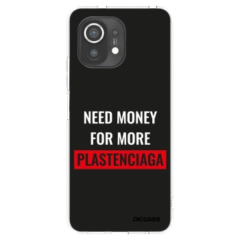 Picasee silikonowe przeźroczyste etui na Xiaomi Mi 11 - More PLASTENCIAGA