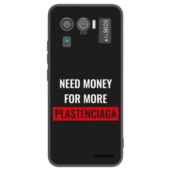 Picasee silikonowe czarne etui na Xiaomi Mi 11 Ultra - More PLASTENCIAGA