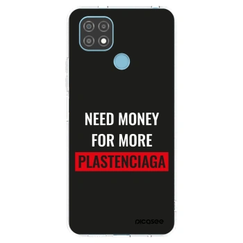 Picasee silikonowe przeźroczyste etui na Realme C21 - More PLASTENCIAGA