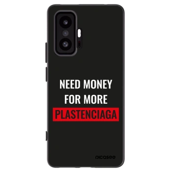 Picasee silikonowe czarne etui na Xiaomi 11T - More PLASTENCIAGA