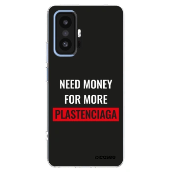 Picasee silikonowe przeźroczyste etui na Xiaomi 11T Pro - More PLASTENCIAGA