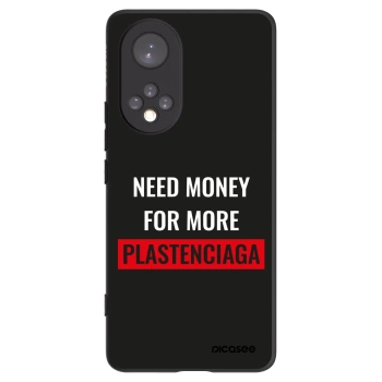 Picasee silikonowe czarne etui na Huawei Nova 9 - More PLASTENCIAGA