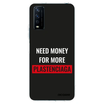 Picasee silikonowe przeźroczyste etui na Vivo Y11s - More PLASTENCIAGA
