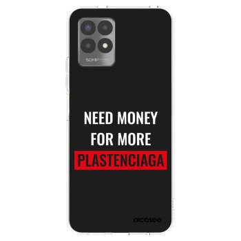 Picasee silikonowe przeźroczyste etui na Realme 8i - More PLASTENCIAGA