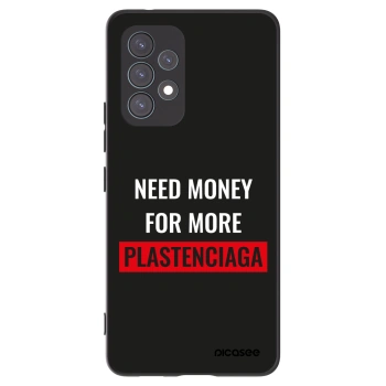 Picasee silikonowe czarne etui na Samsung Galaxy A53 5G A536 - More PLASTENCIAGA