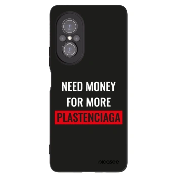 Picasee silikonowe czarne etui na Huawei Nova 9 SE - More PLASTENCIAGA