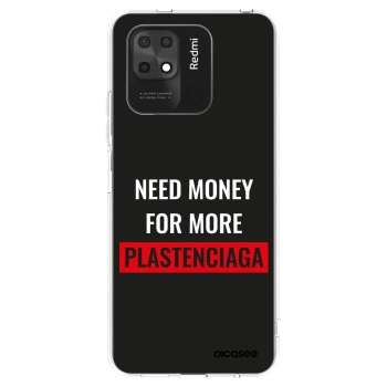 Picasee silikonowe przeźroczyste etui na Xiaomi Redmi 10C - More PLASTENCIAGA