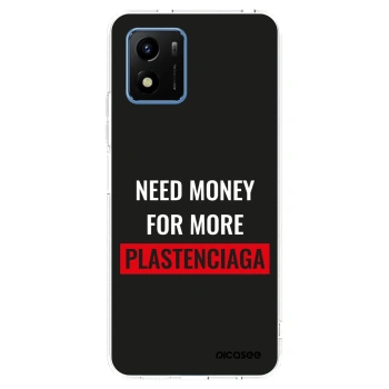 Picasee silikonowe przeźroczyste etui na Vivo Y01 - More PLASTENCIAGA