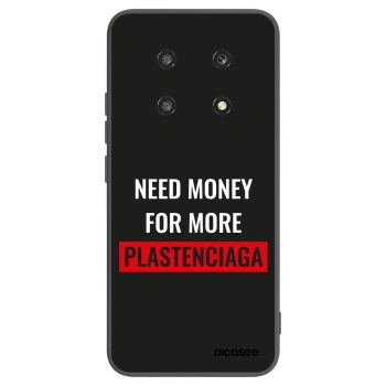 Picasee silikonowe czarne etui na Honor Magic4 Lite 5G - More PLASTENCIAGA