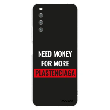 Picasee silikonowe przeźroczyste etui na Sony Xperia 10 IV 5G - More PLASTENCIAGA