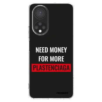 Picasee silikonowe przeźroczyste etui na Honor X7 - More PLASTENCIAGA