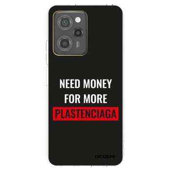 Picasee silikonowe przeźroczyste etui na Xiaomi Poco X5 Pro - More PLASTENCIAGA