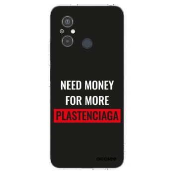 Picasee silikonowe przeźroczyste etui na Xiaomi Redmi 12C - More PLASTENCIAGA