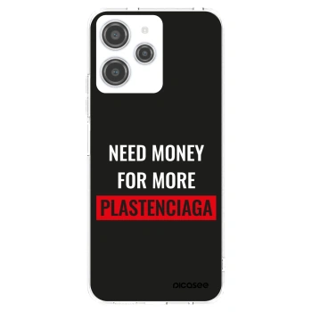 Picasee silikonowe przeźroczyste etui na Xiaomi Redmi 12 4G - More PLASTENCIAGA