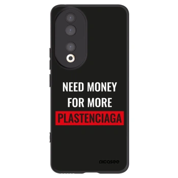 Picasee silikonowe czarne etui na Honor 90 5G - More PLASTENCIAGA