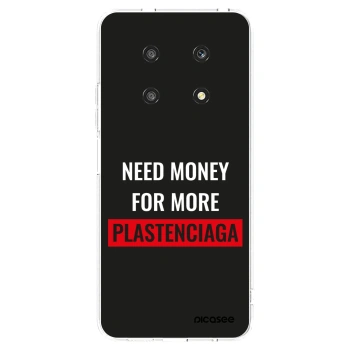 Picasee silikonowe przeźroczyste etui na Honor Magic4 Lite 5G - More PLASTENCIAGA