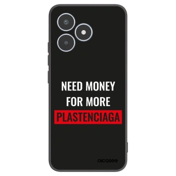 Picasee silikonowe czarne etui na Realme C53 - More PLASTENCIAGA