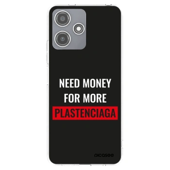 Picasee silikonowe przeźroczyste etui na Xiaomi Redmi 12 5G - More PLASTENCIAGA
