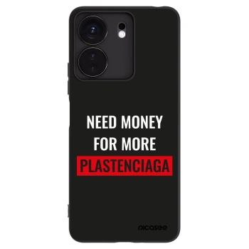 Picasee silikonowe czarne etui na Xiaomi Redmi 13C 4G - More PLASTENCIAGA