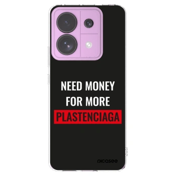 Picasee silikonowe przeźroczyste etui na Xiaomi Redmi Note 13 Pro 5G - More PLASTENCIAGA