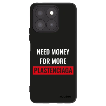Picasee silikonowe czarne etui na Honor X8b - More PLASTENCIAGA