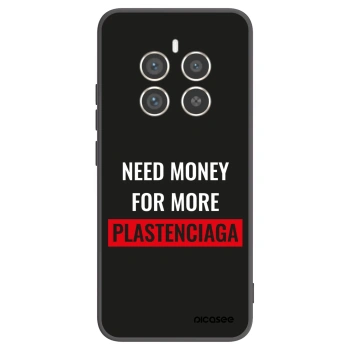 Picasee silikonowe czarne etui na Realme 12 Pro 5G - More PLASTENCIAGA