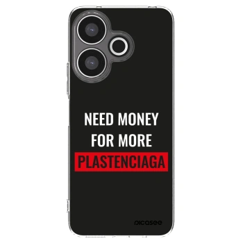 Picasee silikonowe przeźroczyste etui na Xiaomi Redmi 13 4G - More PLASTENCIAGA