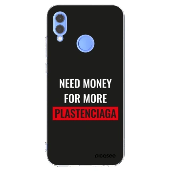 Picasee silikonowe przeźroczyste etui na Huawei P Smart 2019 - More PLASTENCIAGA