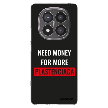 Picasee silikonowe przeźroczyste etui na Xiaomi Redmi Note 14 Pro+ 5G - More PLASTENCIAGA