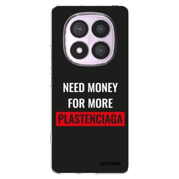 Picasee silikonowe przeźroczyste etui na Xiaomi Redmi Note 14 Pro 5G - More PLASTENCIAGA